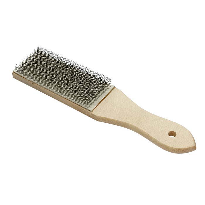 a file cleaning brush