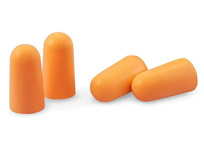 Foam earplugs